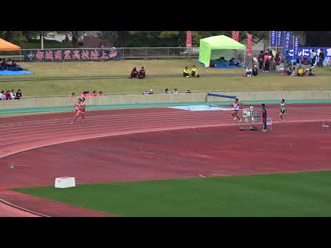 20180318110900県記録会一高男200ｍ1組貴島 颯斗