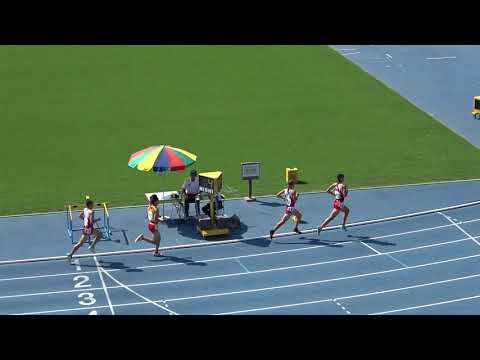 20180916141958県高校新人大会男3000ｍSC 楠木 悠人