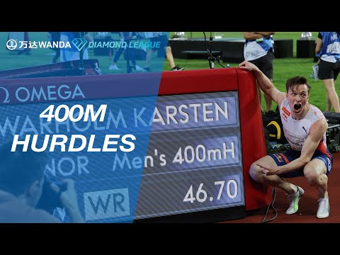 Karsten Warholm breaks world record with 46.70 in Oslo 400m hurdles - Wanda Diamond League 2021