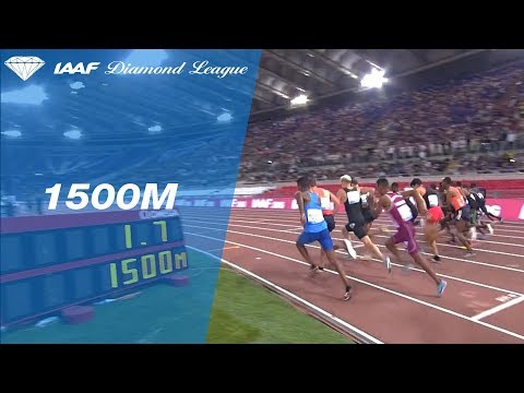 Timothy Cheruiyot Wins Men&#039;s 1500m - IAAF Diamond League Rome 2018