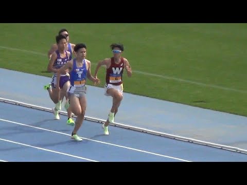 男子5000m 日本学生個人陸上2023