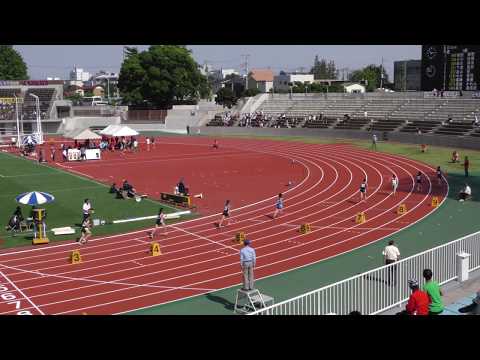 20170519群馬県高校総体陸上女子800m予選1組