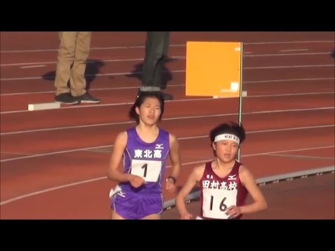 平成国際大学長距離競技会2016.12.18 女子3000m5組