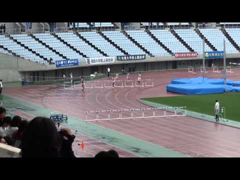 2015年 関西インカレ 男子1部 400mH予選1組