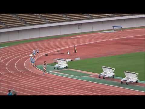 永易七海希選手（松山大）女子800m決勝、優勝タイム：2分20秒85　～四国インカレ2017～