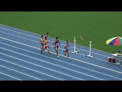 20180915111414県高校新人大会男800ｍ予選3組 水田 大翔