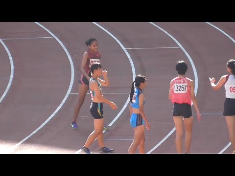 予選 部門C女子100m エコパトラックゲームズ陸上2023