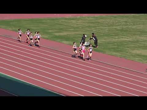 2019 県記録会 高校・一般女子1500mタイムレース3組