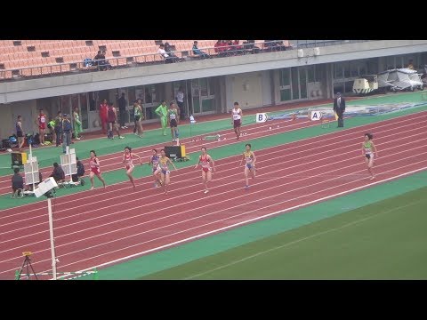 第1回愛媛陸上競技協会強化記録会・女子100mタイムレース1～10組