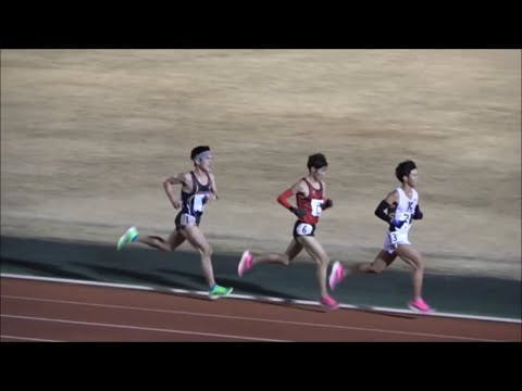 平成国際大学長距離競技会 2019.12.21　男子10000m2組