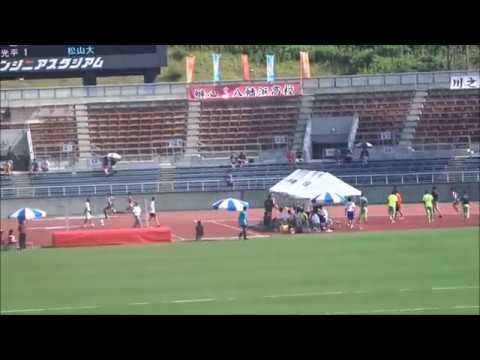 男子400m予選1組、1着：片山隼斗（大分豊府高）49秒92　～第2回愛媛陸上競技協会強化記録会～