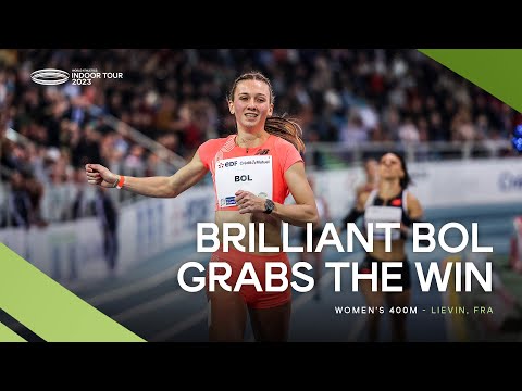 50.22 for Femke Bol in Lievin | World Indoor Tour 2023