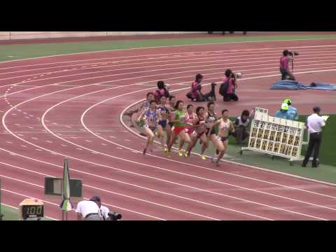 2015日本学生個人陸上　女子800m 予選2
