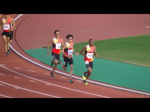 20221119福岡県長距離記録会 高校・一般男子5000m最終組