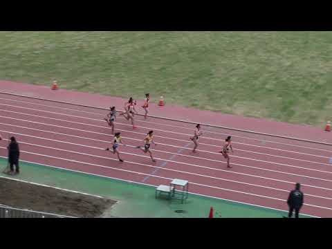 2018 第1回県記録会 高校一般女子100m7組