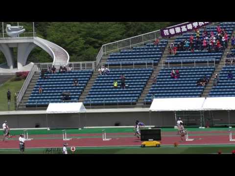 2017 東北高校陸上 男子 400mH 予選4組
