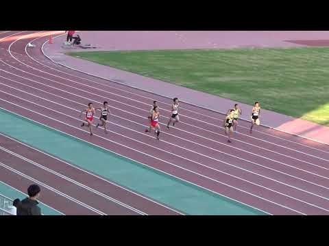 2019 第1回県記録会 中学男子100mタイムレース14組