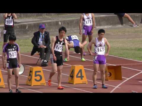 20170416春季記録会(桐生会場）男子100m10組