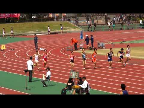 20180401　第3･4地区　第1回記録会　男子　100m　TR　8組