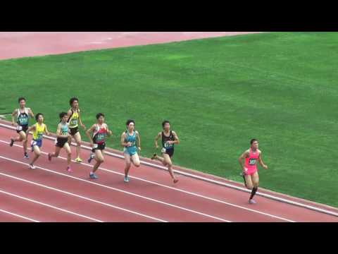 H29　千葉県　中学通信陸上　男子800m　予選6組