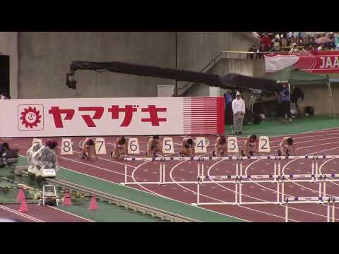 2019 日本選手権陸上 女子100mH決勝