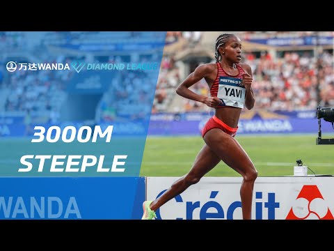 Winfred Mutile Yavi runs world-leading 8:56.55 3000m steeplechase - Wanda Diamond League