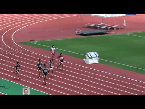 2017年 愛知県陸上選手権 男子200m予選3組