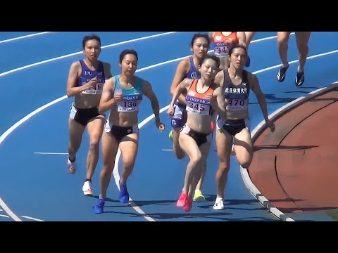 決勝 女子800m 日本学生個人陸上2024