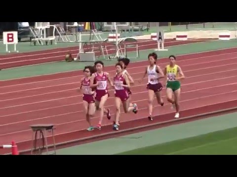 2016 第1回京都陸協記録会　女子1500ｍ1組