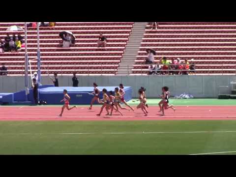 2017 東海総体陸上 女子1500m予選 1～2