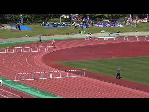 20180415143210県記録会一高男400ｍH3組岡本 健杜