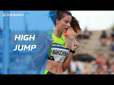 Yaroslava Mahuchikh soars over world-leading 2.01m - Wanda Diamond League