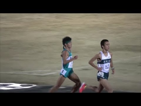 平成国際大学長距離競技会2018.12.22 男子5000m15組