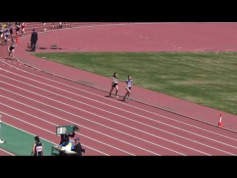 2019 県記録会 中学女子1500mタイムレース2組