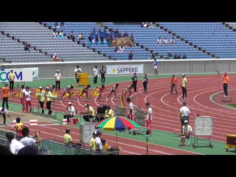 男子3部100m 決勝