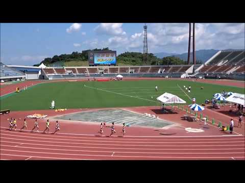 女子3000m決勝、1着：原田萌花（松山北高）10分05秒75　～愛媛県高校陸上新人大会2017中予地区予選～