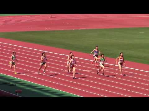 2016 東海学生陸上　女子100m 予選5