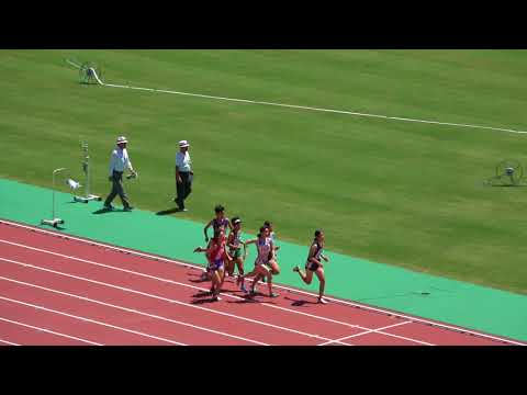 2018 0818 第73回九州陸上選手権大会 一般女子800m予選1組