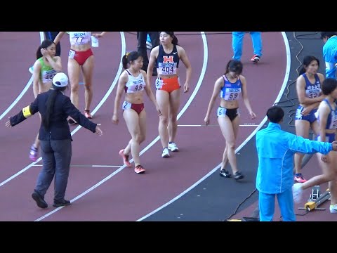 予選 女子リレー 4x100m 関東インカレ陸上2024