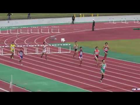 2018 東北高校新人陸上 男子 400mH 予選2組