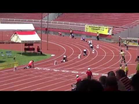 400m hurdles men heat 1 - Asian Junior 2016