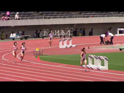 2017 西日本インカレ陸上 女子4×400mR　　予選1～4