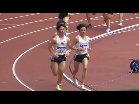 男子5000ｍ1組　関東学連春季オープン2023