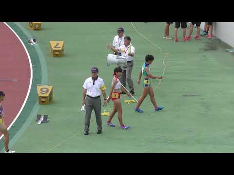 H30　関東選手権　女子4x100mR　予選4組