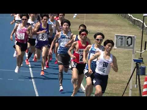 日体大記録会 男子1500m9組 2022.4.23