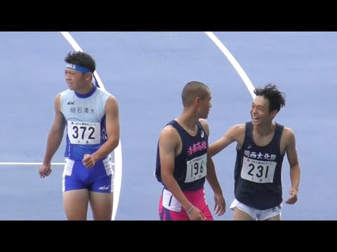 予選 1年2年 男子100m 近畿高校ユース陸上2024