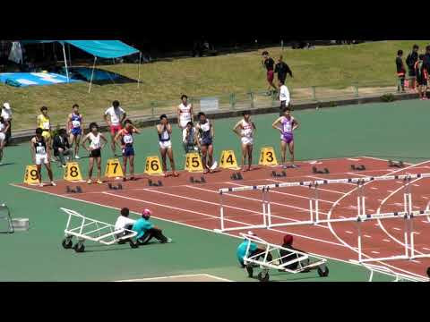 20180429 大阪陸上競技カーニバル　一般男子　110mH　予選　1組
