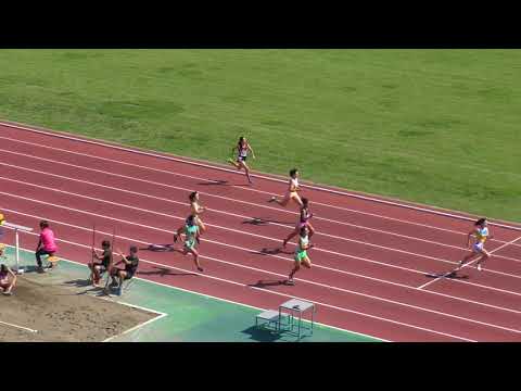 H29　千葉県高校新人　女子200m　予選3組