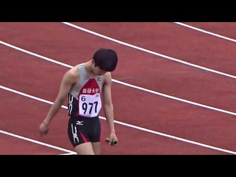 第 82 回京都学生陸上競技対校選手権大会　男子 4×100ｍ ﾀｲﾑﾚｰｽ2組