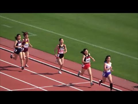 群馬リレーカーニバル2018 女子1500m3組